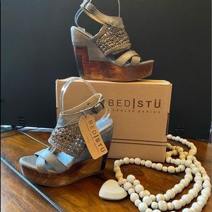 ✨BED STU Petra Wedge (NIB) Box included✨